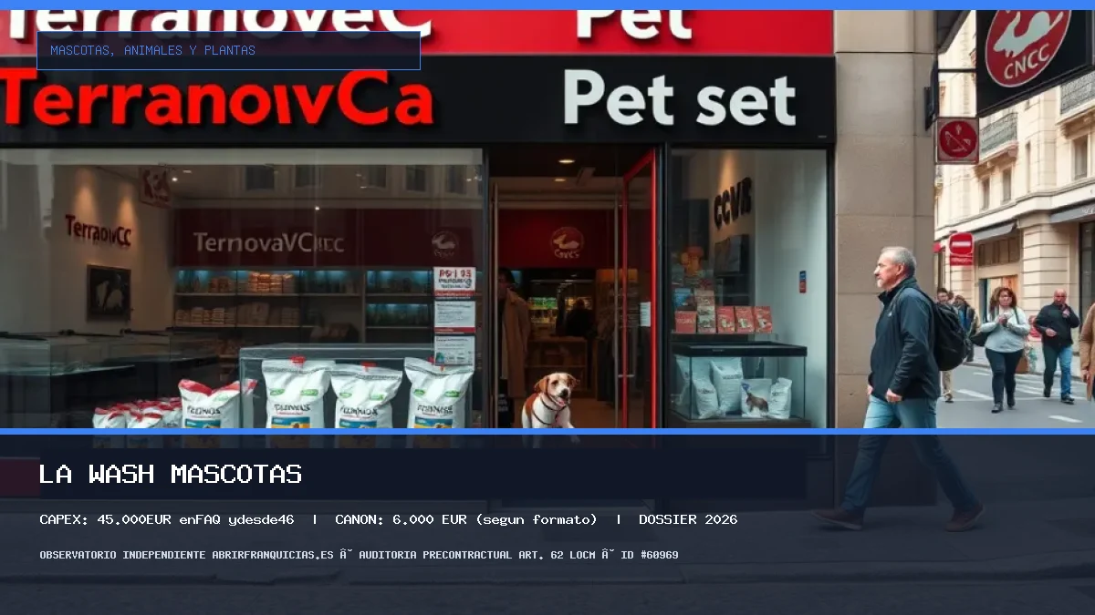 Franquicia La Wash Mascotas: Inversión, Condiciones, Requisitos y Análisis [2026]