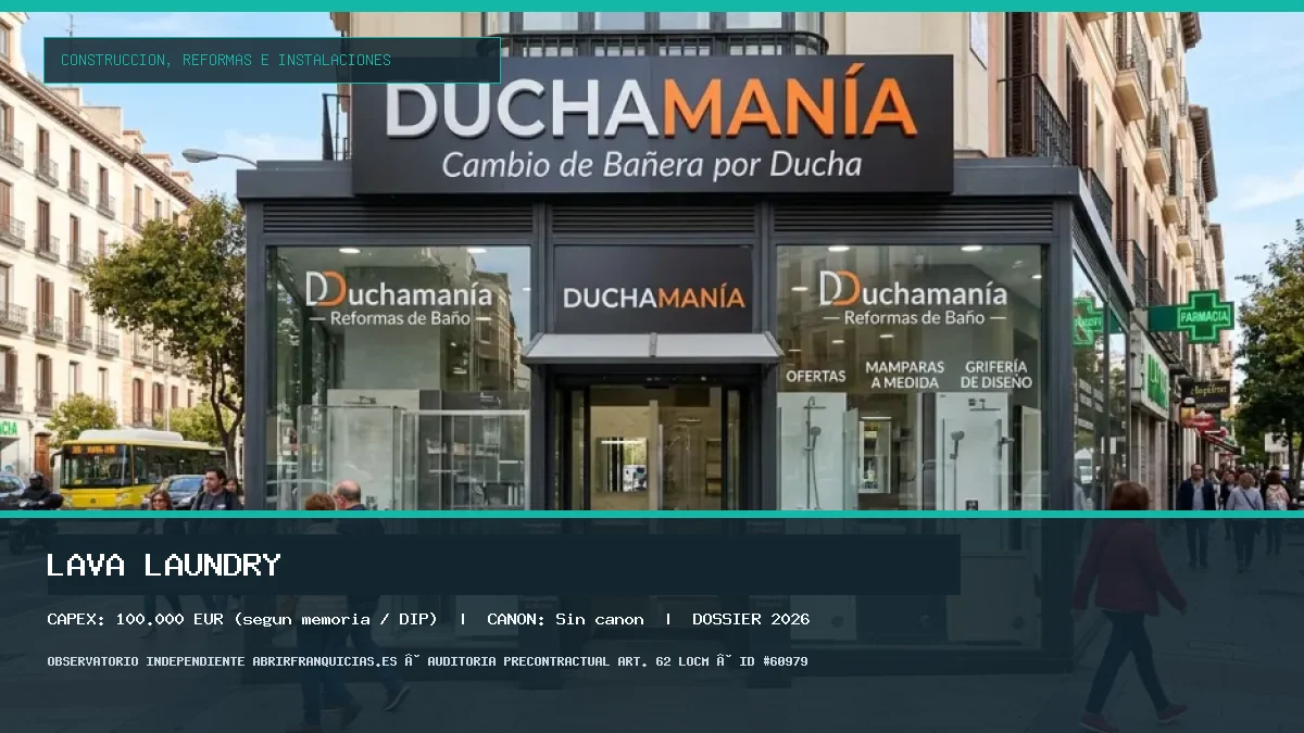 Franquicia Lava Laundry: Inversión, Condiciones, Requisitos y Análisis [2026]