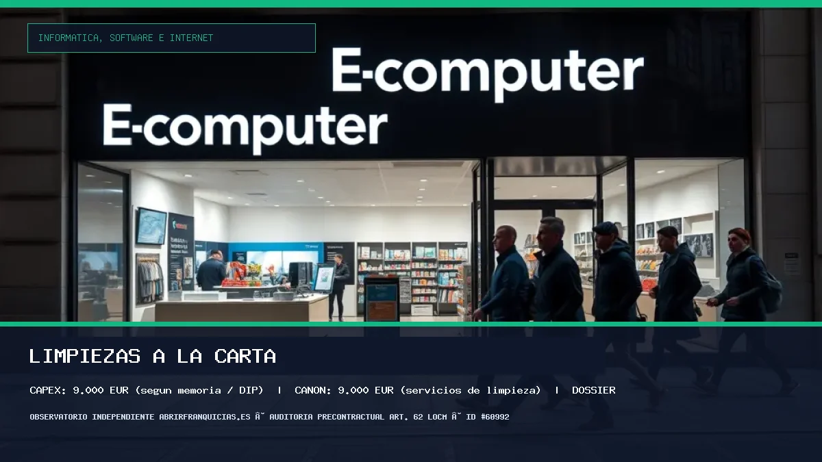 Franquicia Limpiezas a la Carta: Inversión, Condiciones, Requisitos y Análisis [2026]