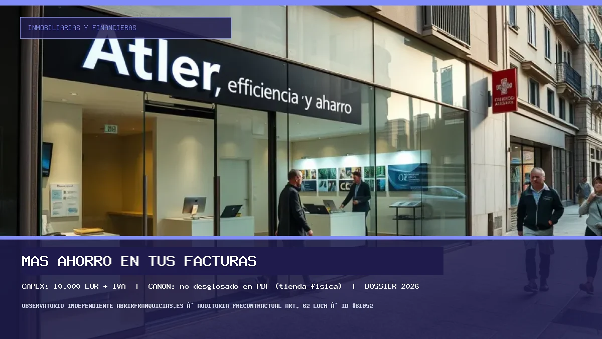 Franquicia Más ahorro en tus facturas: Inversión, Condiciones, Requisitos y Análisis [2026]