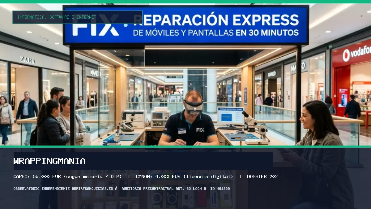 Franquicia WRAPPINGMANIA: Inversión, Condiciones, Requisitos y Análisis [2026]