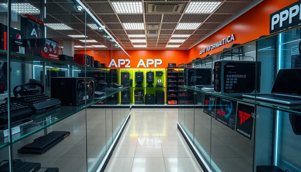 Showroom Componentes APP Informática