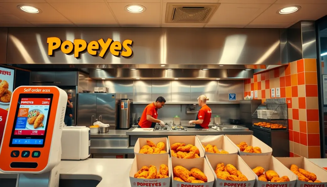 Kioskos & Cocina Abierta Popeyes